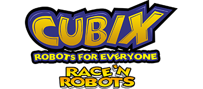 Cubix Robots for Everyone Race N Robots logo for GameBoy Color